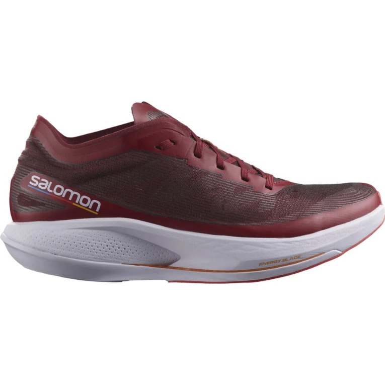 Burgundy Salomon Phantasm Men\'s Running Shoes | PH 12598L